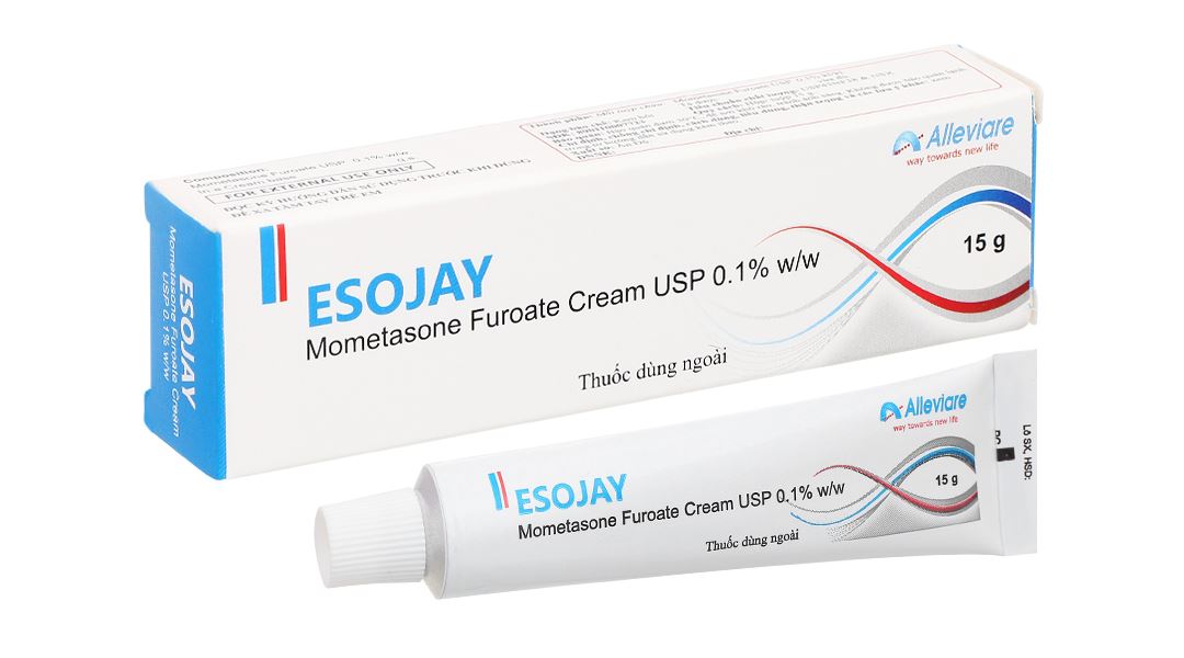Kem bôi Esojay 0.1% điều trị bệnh vảy nến, viêm da dị ứng