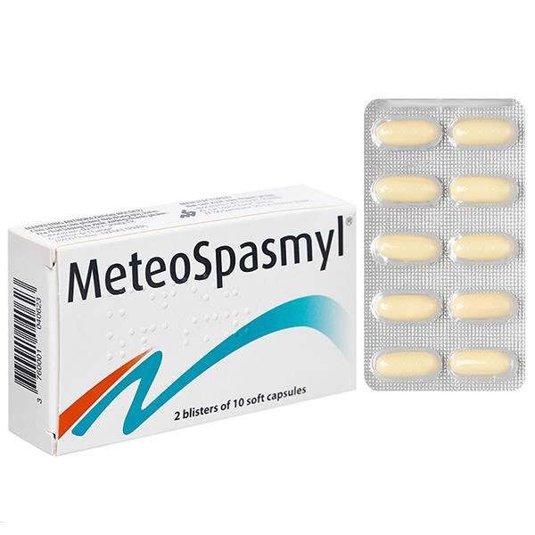 MeteoSpasmyl trị trướng bụng, rối loạn chức năng ruột