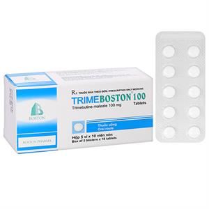 Trimeboston 100mg trị rối loạn chức năng đường tiêu hóa và ống mật