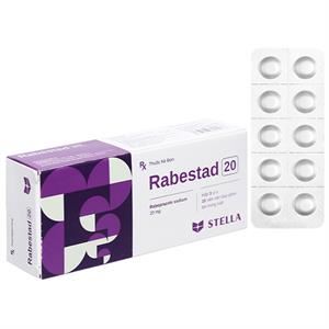 Rabestad 20 trị trào ngược dạ dày, thực quản