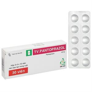 TV. Pantoprazol 40mg điều trị loét dạ dày, tá tràng