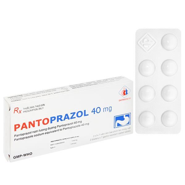 Pantoprazol Domesco 40mg điều trị viêm loét dạ dày