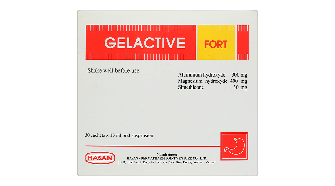 Thuốc Gelactive Fort làm dịu triệu chứng rối loạn tiêu hóa - 05/2026 ...