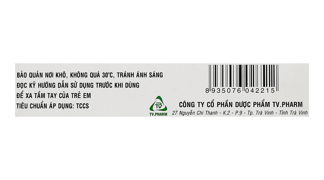 Omeprazol TVP 20mg trị loét dạ dày, tá tràng