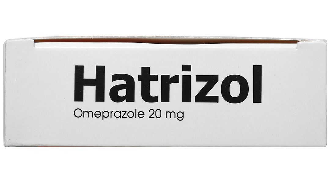 Hatrizol 20mg trị trào ngược dạ dày - thực quản
