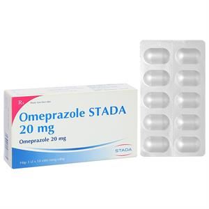 Omeprazole Stada 20mg trị trào ngược dạ dày, thực quản