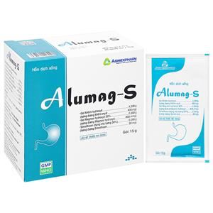 Hỗn dịch uống Alumag-S 15g điều trị viêm loét dạ dày tá tràng
