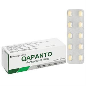 Qapanto 40mg trị loét dạ dày, tá tràng