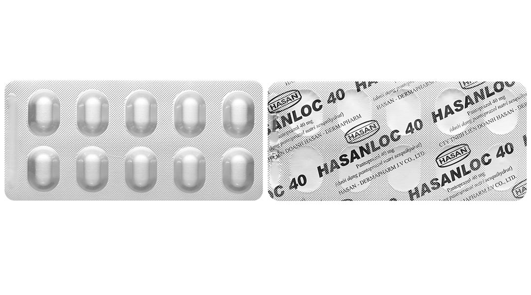 Hasanloc 40 điều trị loét dạ dày - tá tràng