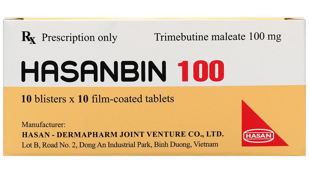 Hasanbin 100 điều trị đau do rối loạn chức năng đường tiêu hóa