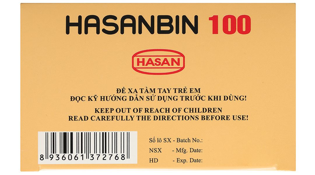 Hasanbin 100 điều trị đau do rối loạn chức năng đường tiêu hóa
