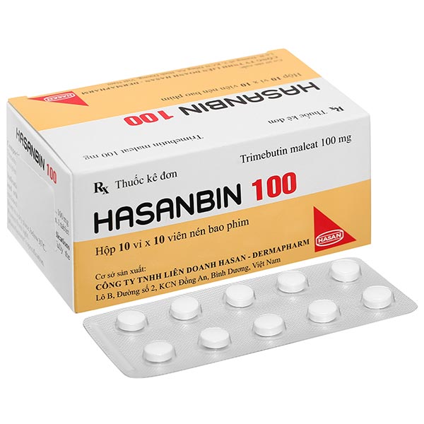 Hasanbin 100 điều trị đau do rối loạn chức năng đường tiêu hóa