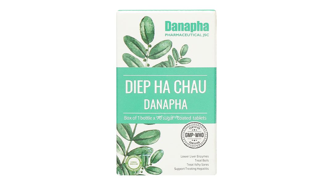 Diệp Hạ Châu Danapha tăng cường chức năng gan