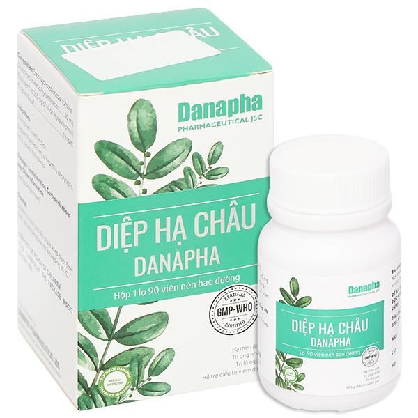 Diệp Hạ Châu Danapha tăng cường chức năng gan