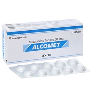 Alcomet 500mg giải độc rượu, hỗ trợ trị bệnh lý về gan