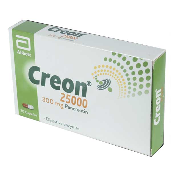 Creon 25000 điều trị thiểu năng tụy ngoại tiết