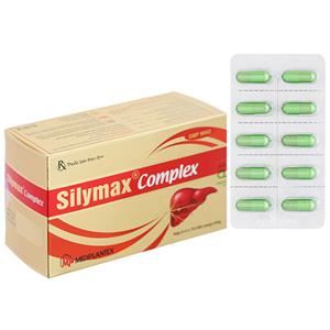 Silymax Complex trị viêm gan do virus, xơ gan, gan nhiễm mỡ