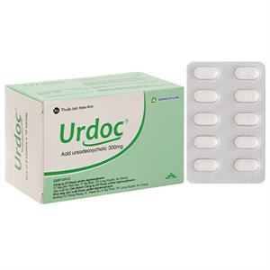 Urdoc 300mg hỗ trợ trị bệnh lý về gan mật