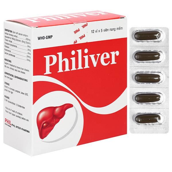 Philiver hỗ trợ trị bệnh lý về gan