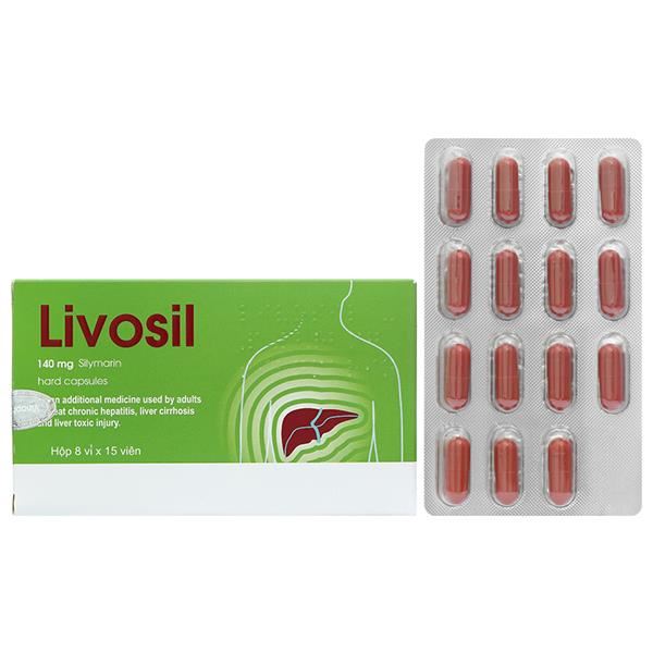 Livosil 140mg hỗ trợ trị bệnh lý về gan