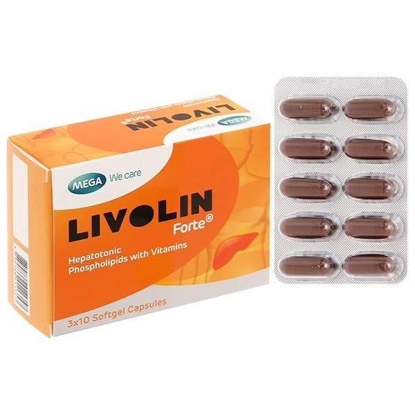 Livolin Forte hỗ trợ trị các bệnh lý về gan