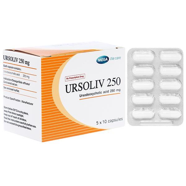Ursoliv 250 hỗ trợ trị bệnh lý về gan mật