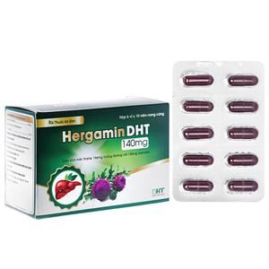 HergaminDHT 140mg hỗ trợ trị bệnh lý về gan