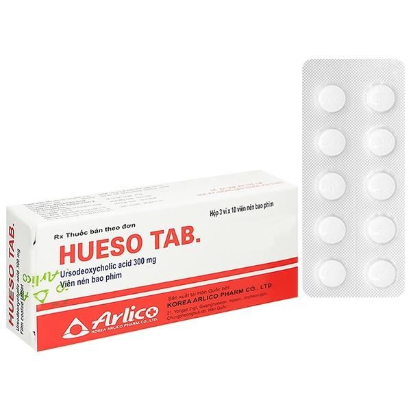 Hueso Tab. hỗ trợ trị bệnh lý về gan mật
