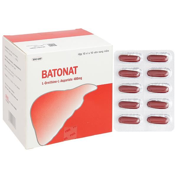 Batonat 400mg hỗ trợ trị các bệnh lý về gan
