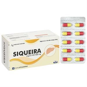 Siqueira 500mg trị tăng amoniac huyết