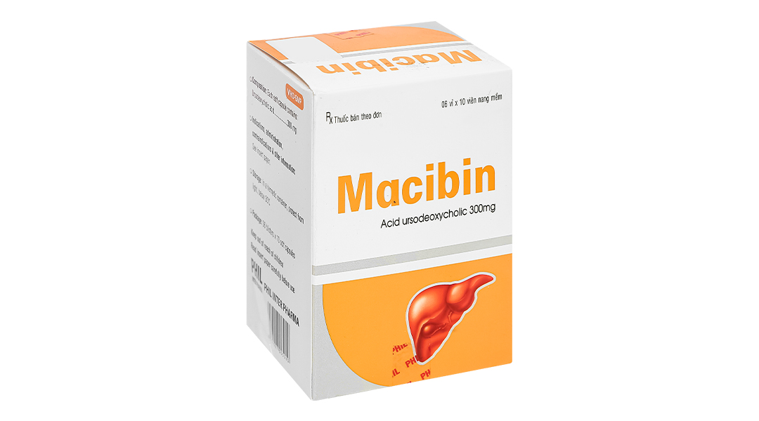 Macibin 300mg làm tan sỏi mật giàu cholesterol