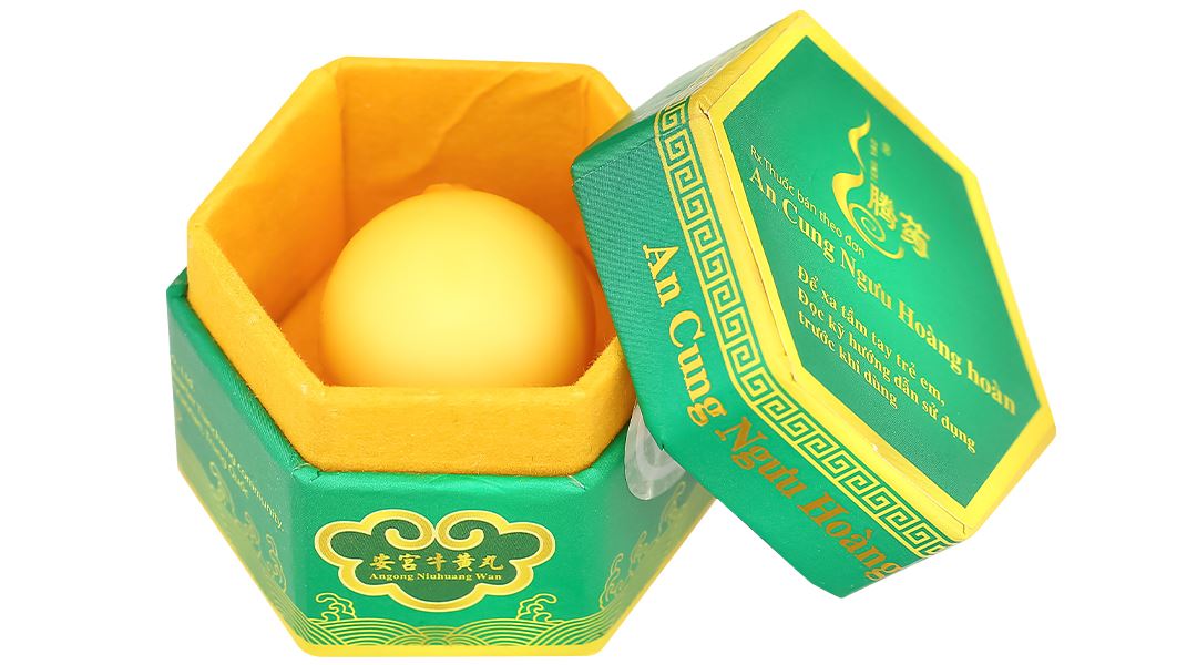 An Cung Ngưu Hoàng Hoàn thanh nhiệt, giải độc