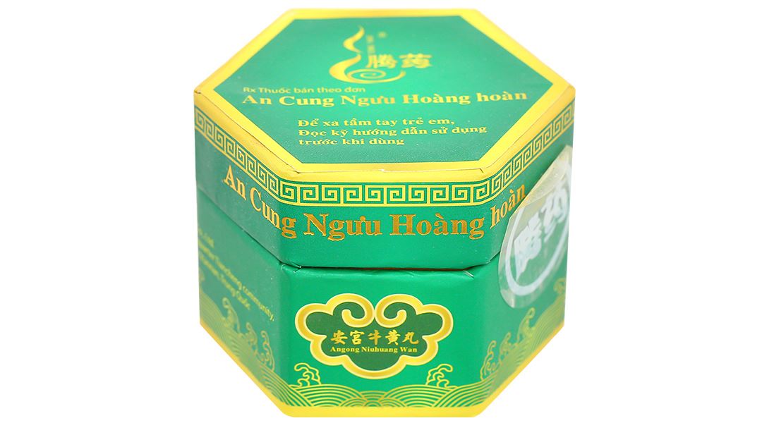 An Cung Ngưu Hoàng Hoàn thanh nhiệt, giải độc