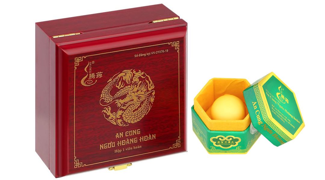 An Cung Ngưu Hoàng Hoàn thanh nhiệt, giải độc