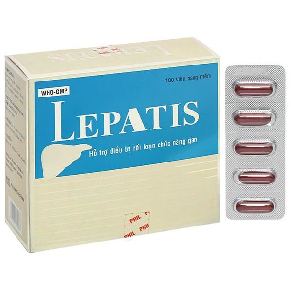 Lepatis hỗ trợ điều trị rối loạn chức năng gan