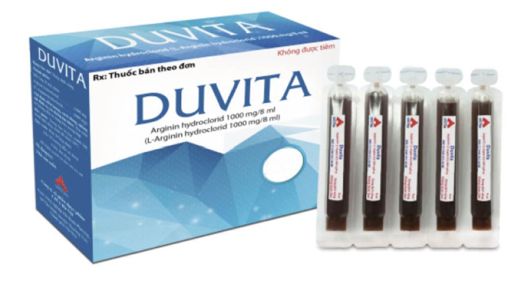 Dung dịch uống Duvita 1000mg/8ml điều trị triệu chứng tăng amoniac máu