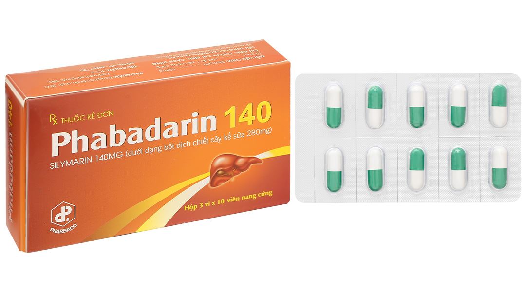 Phabadarin 140 hỗ trợ bảo vệ tế bào gan