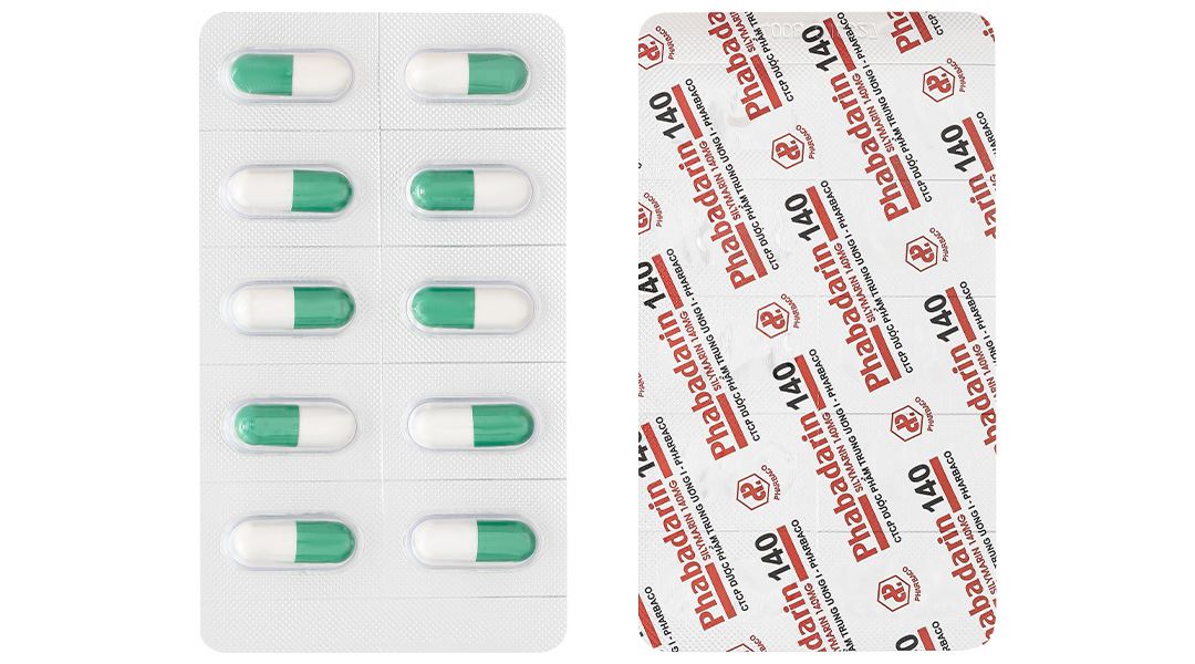 Phabadarin 140 hỗ trợ bảo vệ tế bào gan
