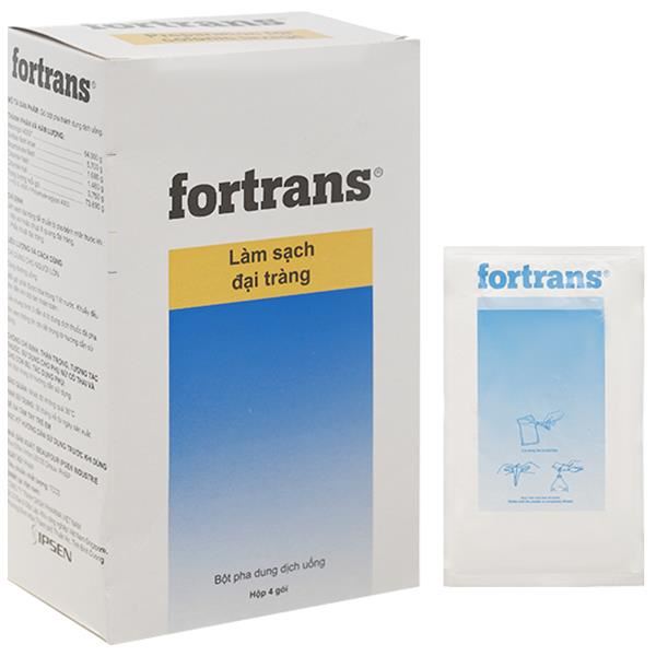 Bột pha dung dịch uống Fortrans làm sạch đại tràng