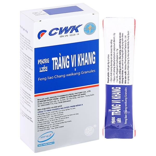 Thuốc cốm Tràng Vị Khang điều trị viêm dạ dày, đại tràng cấp và mãn