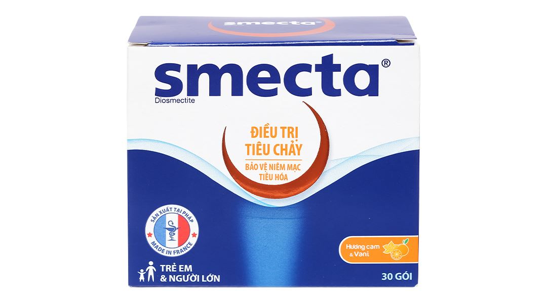 Bột pha hỗn dịch uống Smecta 3g trị các triệu chứng tiêu chảy cấp (30 gói x 3.76g) - 9
