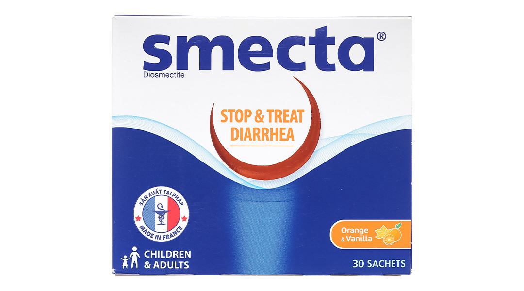 Bột pha hỗn dịch uống Smecta 3g trị các triệu chứng tiêu chảy cấp (30 gói x 3.76g) - 10