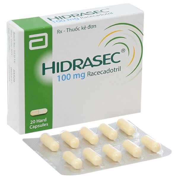Hidrasec 100mg trị tiêu chảy