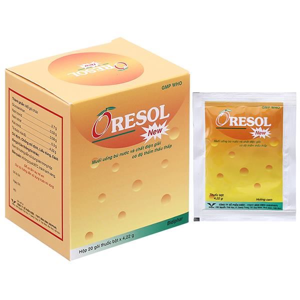 Muối uống Oresol New Bidiphar bù nước và điện giải