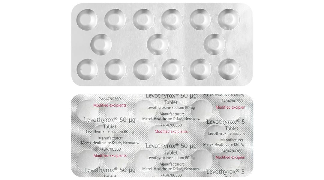 Levothyrox 50mcg điều trị bệnh lý tuyến giáp