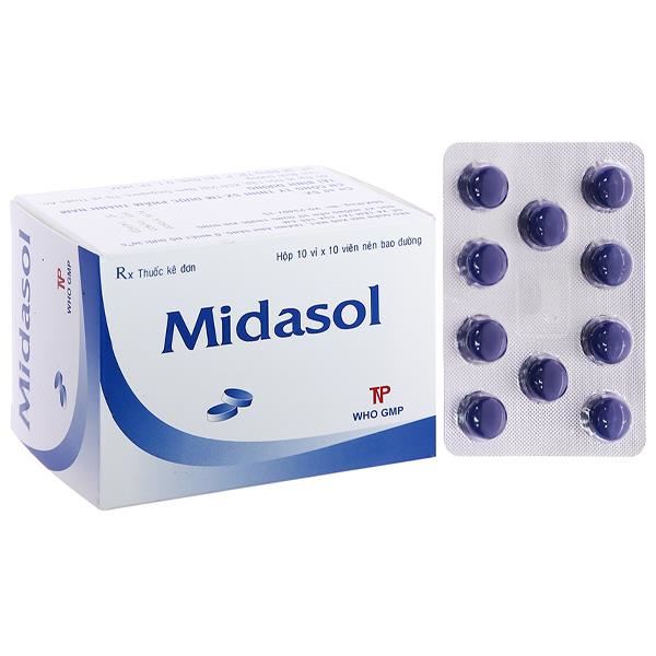 Midasol hỗ trợ trị viêm đường tiết niệu