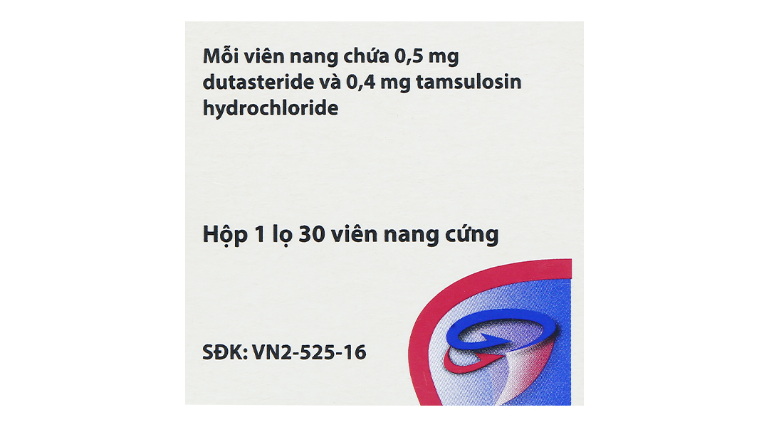 Duodart 0.5mg/0.4mg điều trị phì đại lành tính tuyến tiền liệt