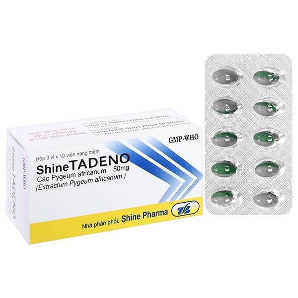 ShineTadeno 50mg trị rối loạn đường tiểu