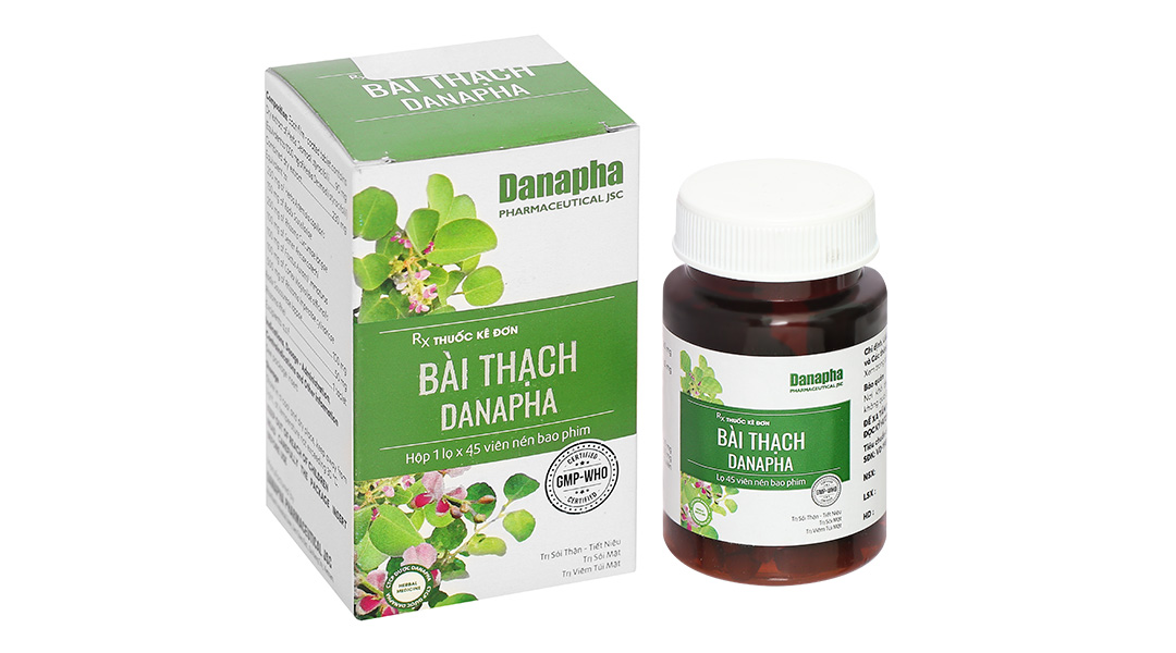Bài Thạch Danapha điều trị sỏi thận, sỏi mật