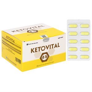 Ketovital phòng và trị rối loạn cơ chế chuyển hoá protein